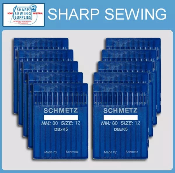 Teamwork 100 SCHMETZ DBXK5 SIZE#11 EMBROIDERY MACHINE NEEDLES for TAJIMA, SWF
