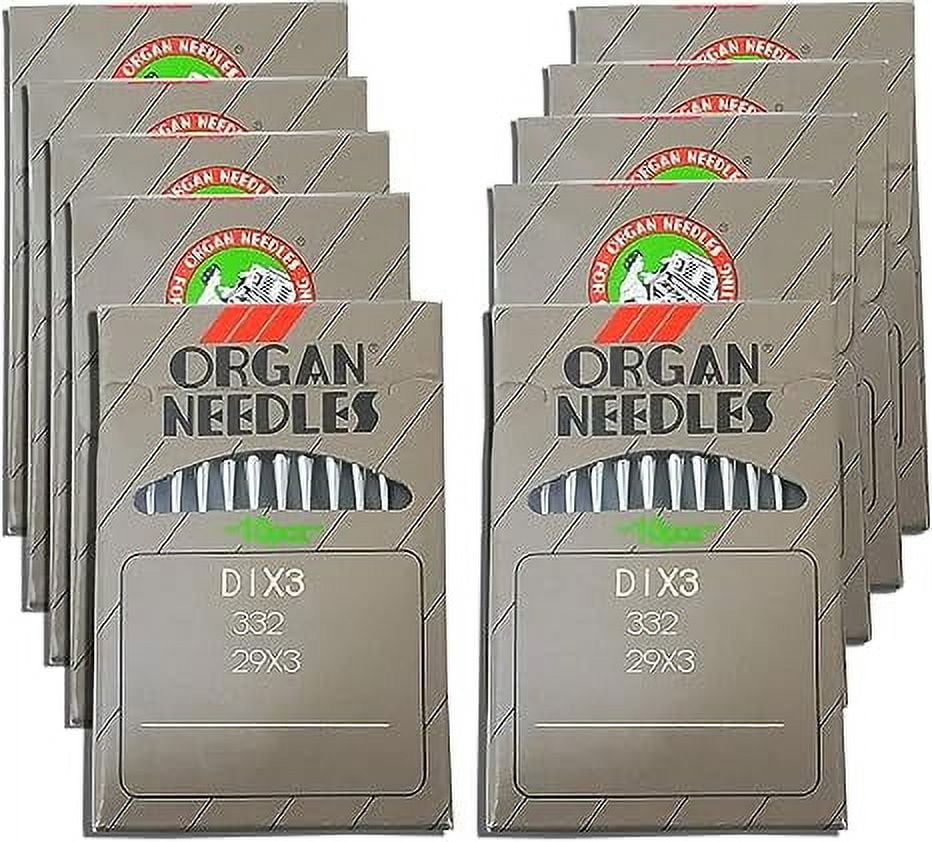 Teamwork 100 SINGER 29K / 29U SEWING MACHINE NEEDLES ORGAN 29X3 DIX3 DIX1 (Size 110 / 18)