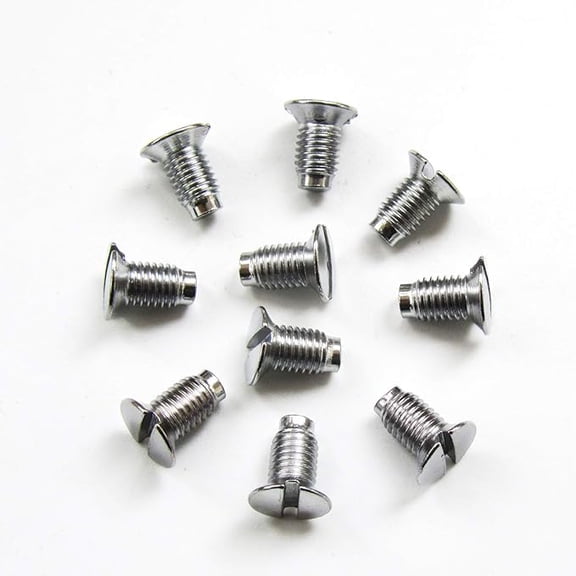 Teamwork -10PCS #691 Needle Plate Screws fit for Singer 221 222 301 491 Brother 451 741 751