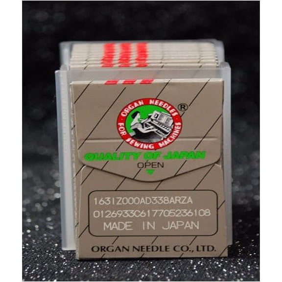 Teamwork 10pics Organ B27 Serger Overlock Industrial Sewing Needle Size 8 Ball Point