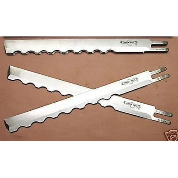 Teamwork 12 WOLF WAVE EDGE CUTTING MACHINE KNIVES 10" #10WW