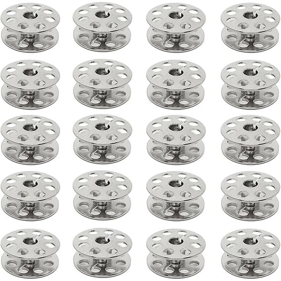 Teamwork 20 Large M Size Bobbins for Industrial Sewing