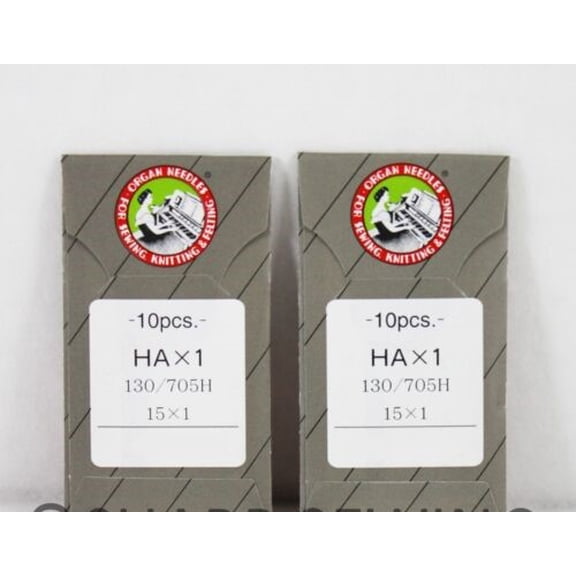 Teamwork 20 ORGAN 15X1, HAX1, 130/705H SIZE#20 HOME SEWING MACHINE NEEDLES