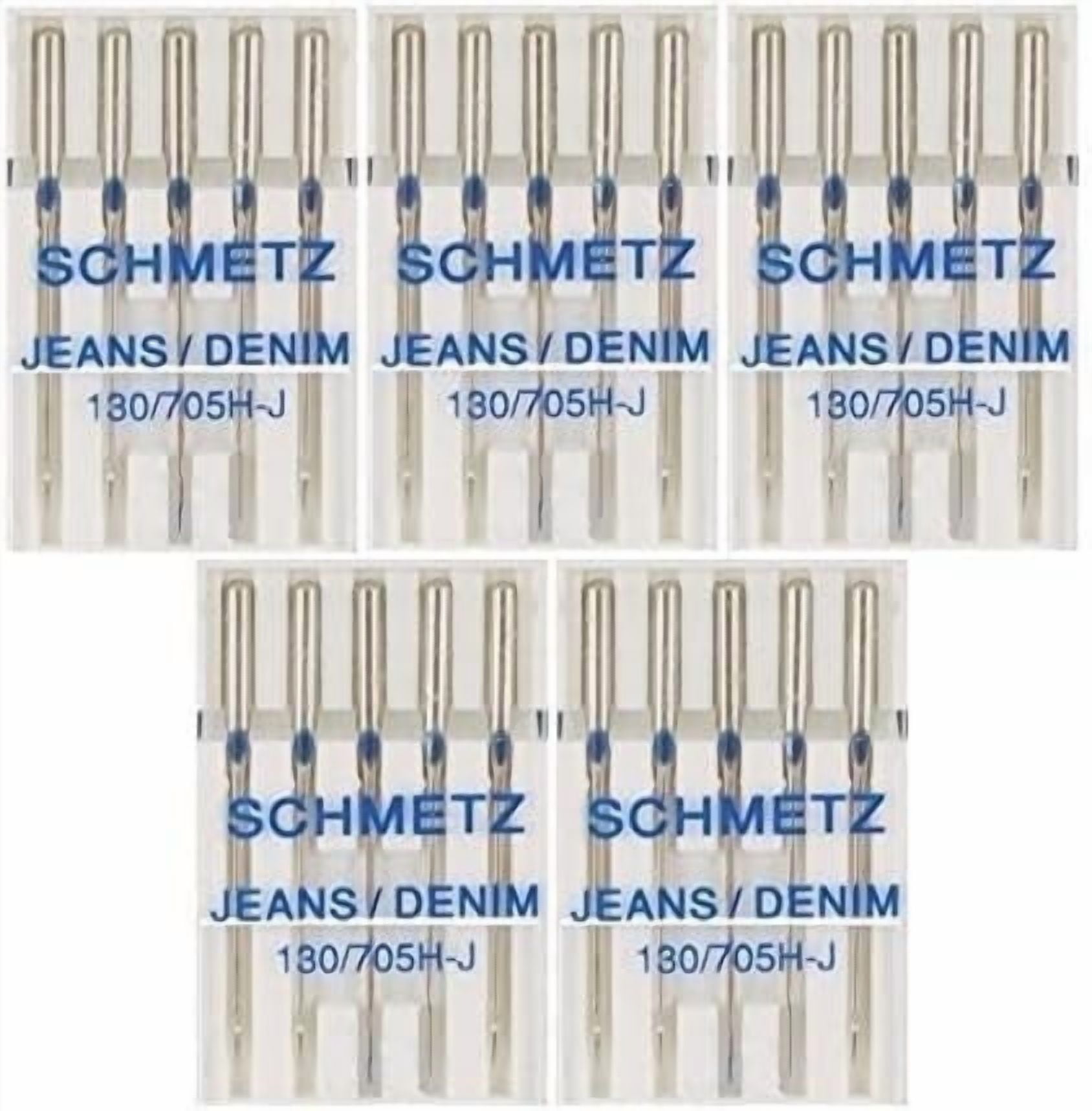 Teamwork 25 Schmetz Jeans Denim Sewing Machine Needles 130/705H-J Size 80/12