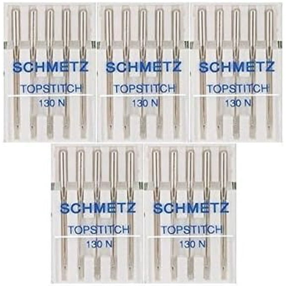 Teamwork 25 Schmetz Topstitch Sewing Machine Needles 130 N Size 100/16