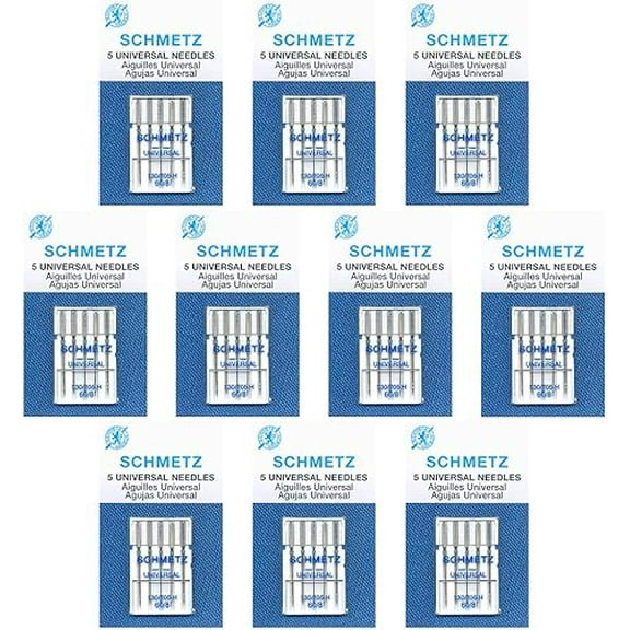 Teamwork 25 Schmetz Universal Sewing Machine Needles 130/705H 15x1H Size 110/1825