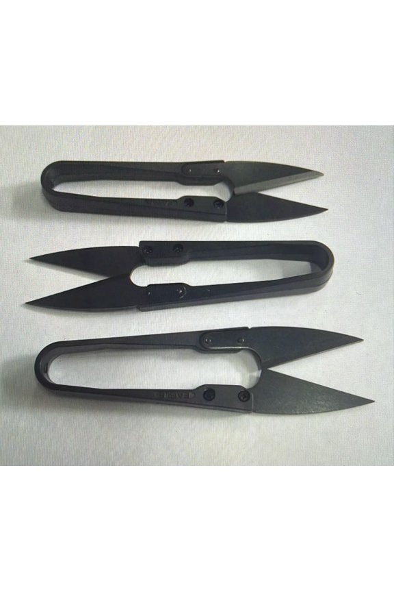 3 PCS NEW BLACK SEWING THREAD NIPPERS TRIMMING SCISSORS SNIPPERS CLIPPERS TC-805
