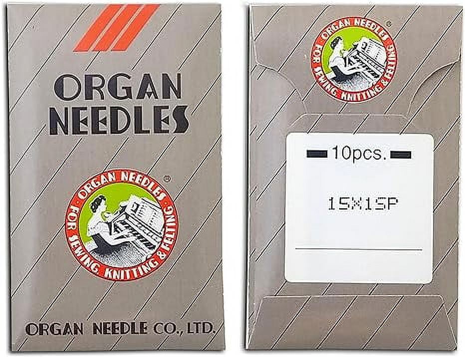 Teamwork 30 Organ 11BP 15X1SP HAX1SP Stretch Elastic Home Sewing Machine Needle FLT Shank