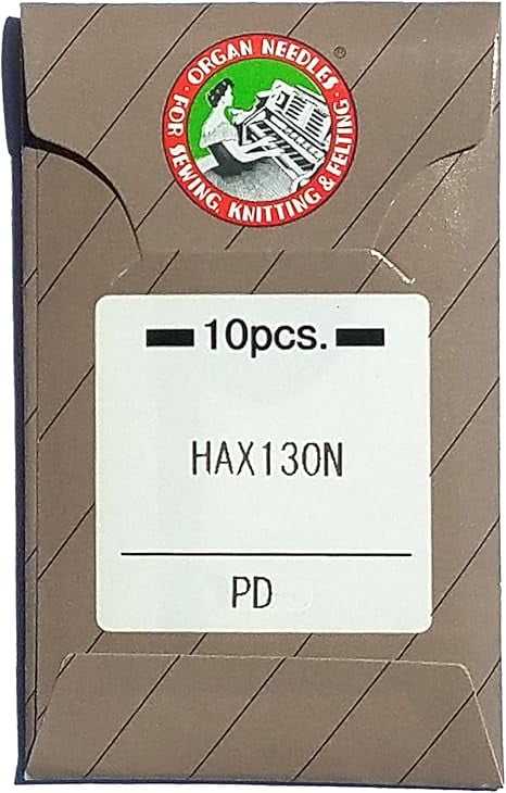 Teamwork 30 Organ HAX130N Top-Stitch and Embroidery Flat Shank Home Sewing Machine Needles ~ Multiple Sizes! (Metric 100/16)