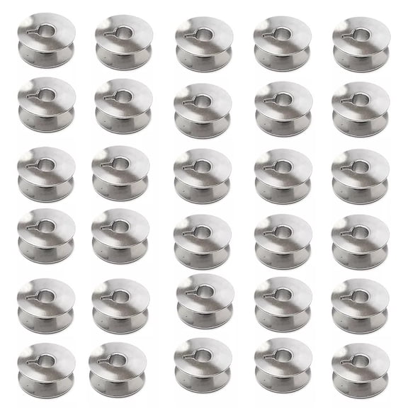 Teamwork 30 SMALL L STEEL SLOTTED BOBBINS GAMMILL PREMIER HOMECRAFT QUILTER 55623S