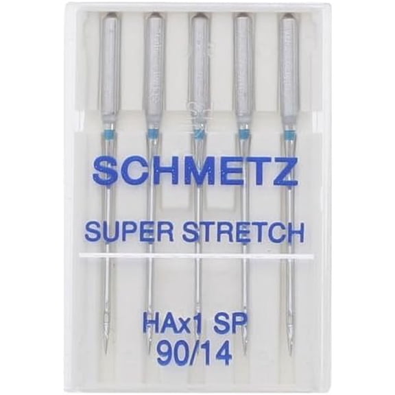 Teamwork 5 Needles Special 15X1SP HAX1SP 14/90 for Stretch Elastic Elna SERGER Fit for SCHMETZ
