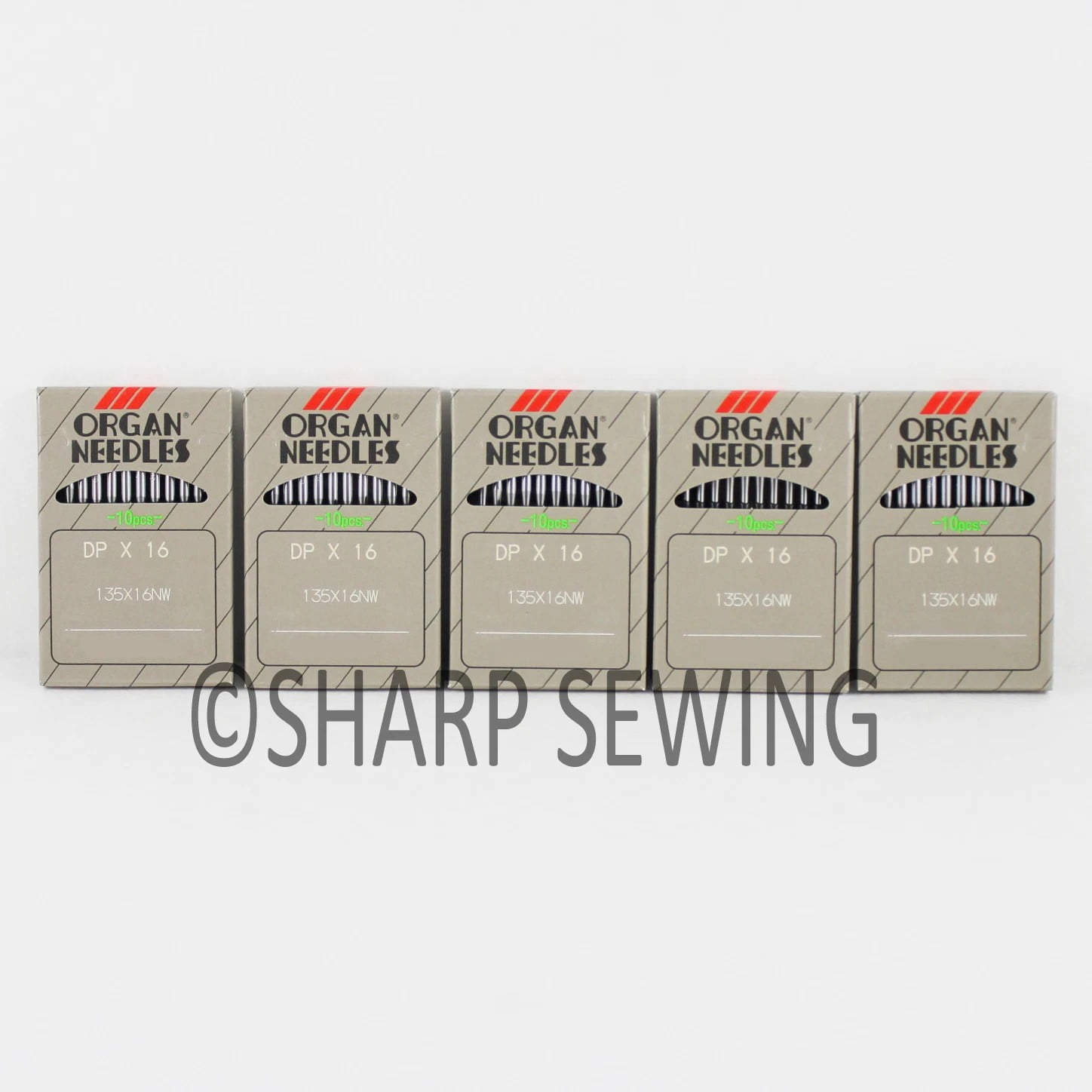 Teamwork 50 ORGAN 135X17 #19 LEATHER POINT NEEDLES 135X16 DPX16 135X16NW