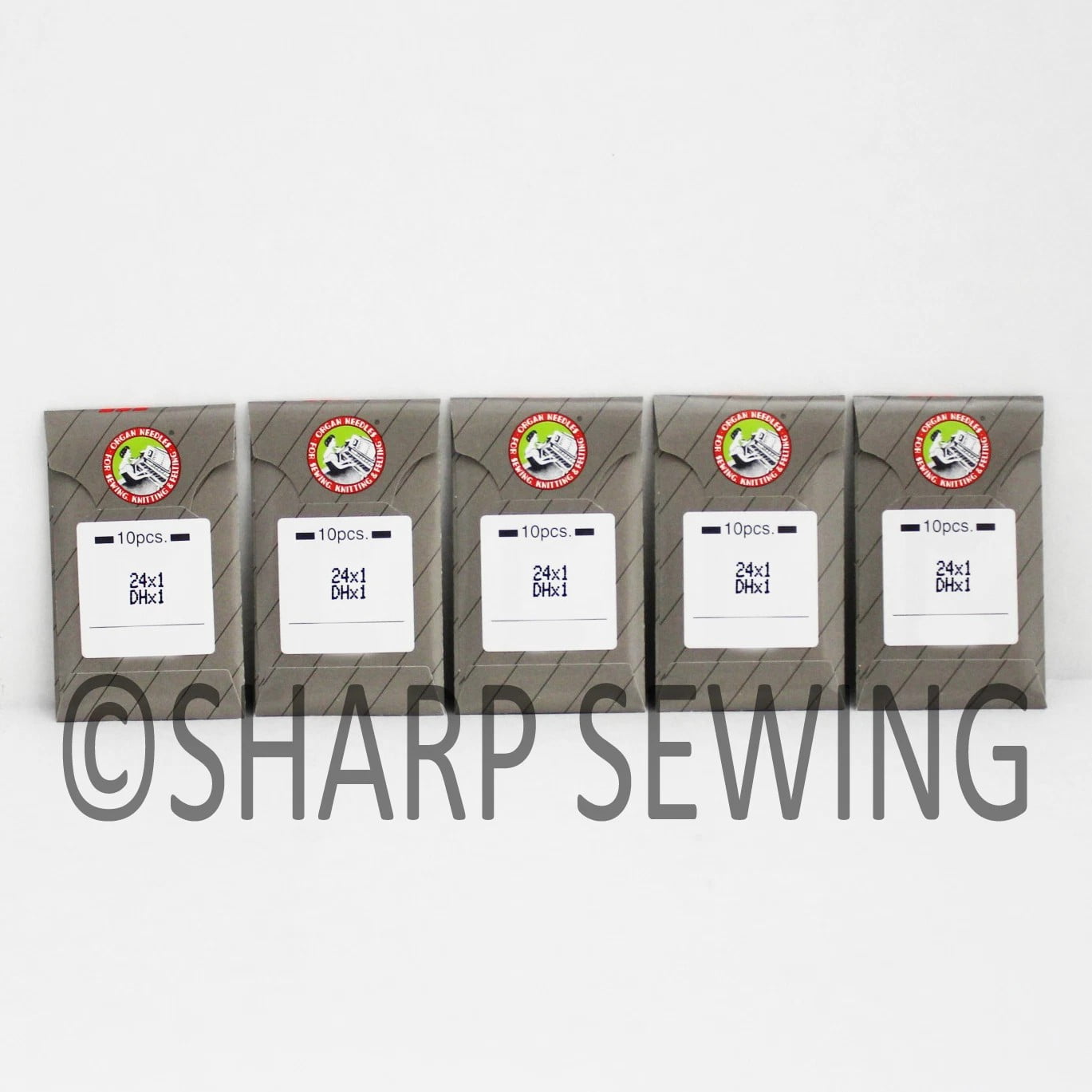 Teamwork 50 ORGAN 24x1 NEEDLES SIZE#16 fits SINGER 19, 20, 24, 25, 26, 240W, 240K, 410W10