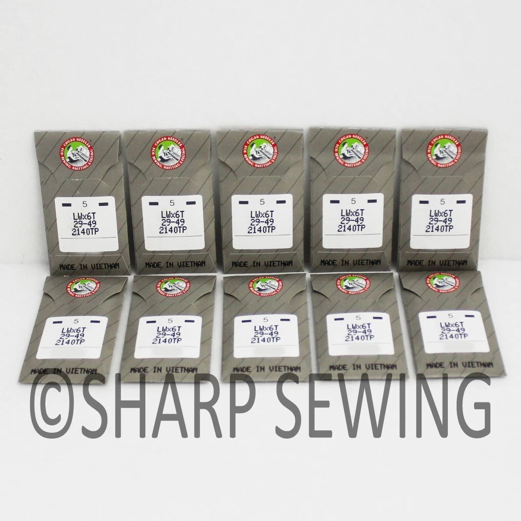 Teamwork 50 ORGAN 29-49 LWX6T SIZE# 16/ 4 CURVED BLINDSTITCH NEEDLES(5 NDLS PER PACK)