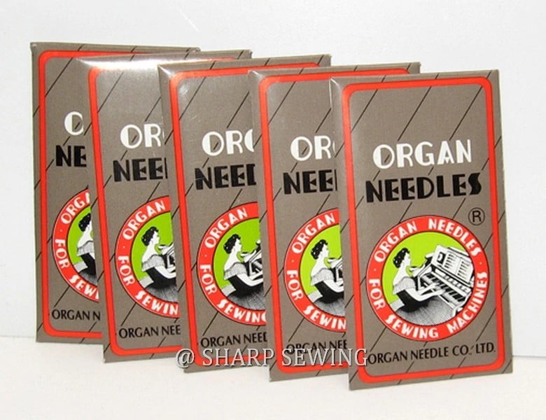 Teamwork 50 ORGAN 750SC NEEDLES #14BP fits REECE S2 BUTTONHOLE 751SC, 751LS, EBX750,