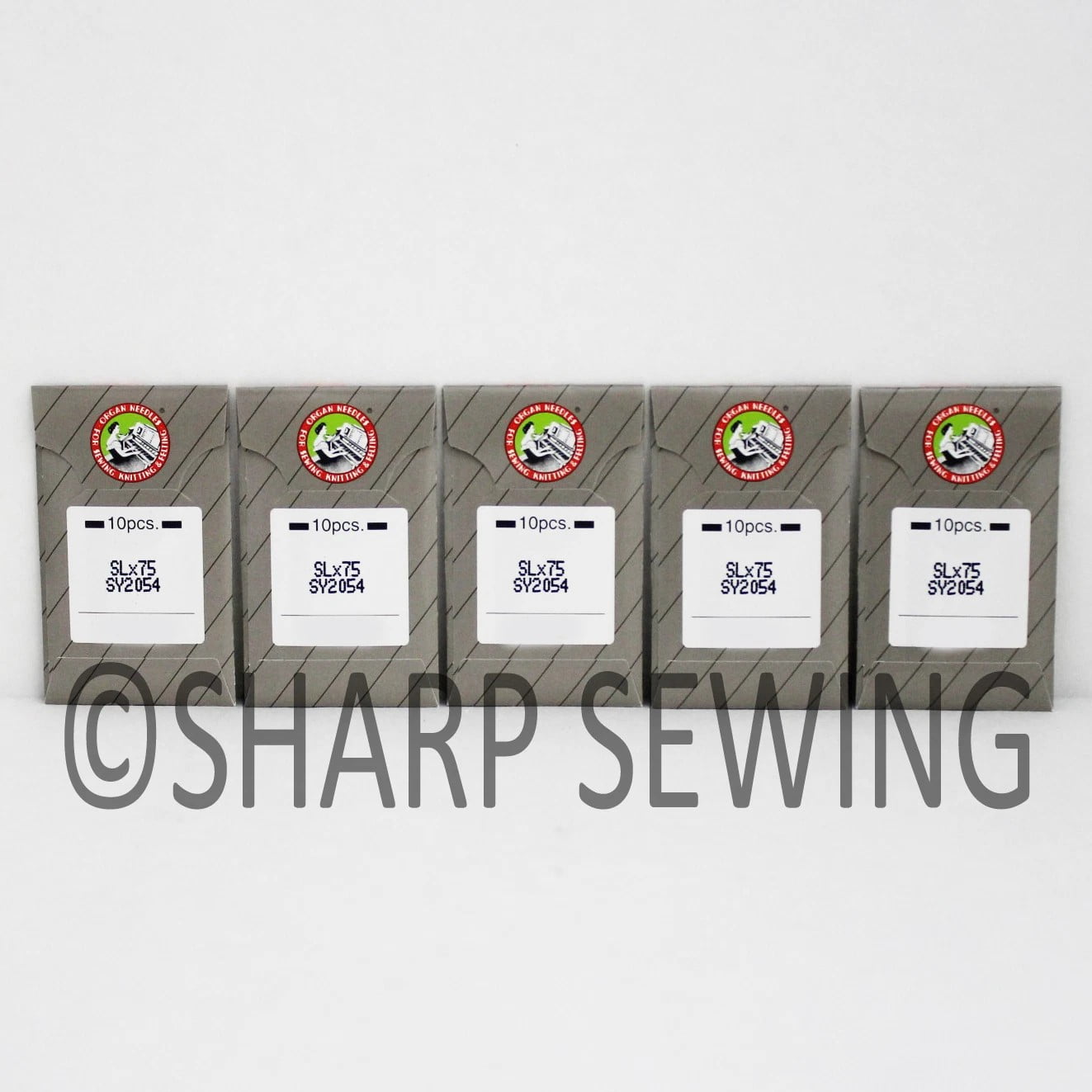 Teamwork 50 ORGAN BALL POINT NEEDLES for SINGER 14U SERGER (OVERLOCK ) #12BP  SYS# 2054,