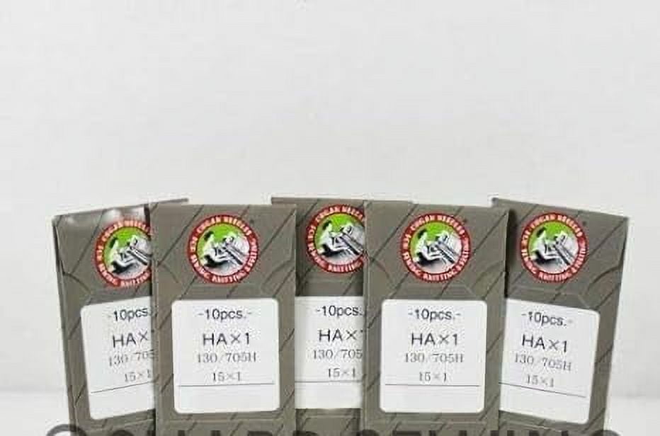 Teamwork 50 Organ 12BP 15X1ST HAX1ST Titanium Embroidery Large Eye Sewing Machine Needles