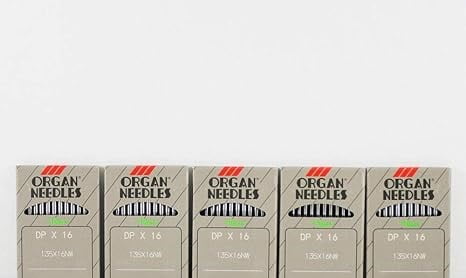 Teamwork 50 Organ 135X17#22 Leather Point Needles 135X16 DPX16 135X16NW