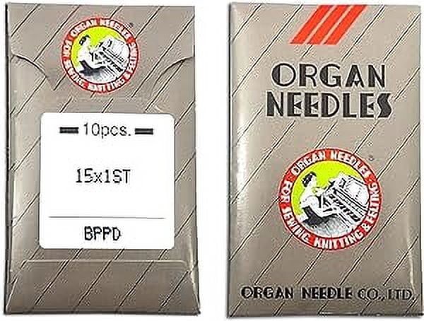 Teamwork 50 Organ 14BP 15X1ST HAX1ST Titanium Embroidery Large Eye Sewing Machine Needles