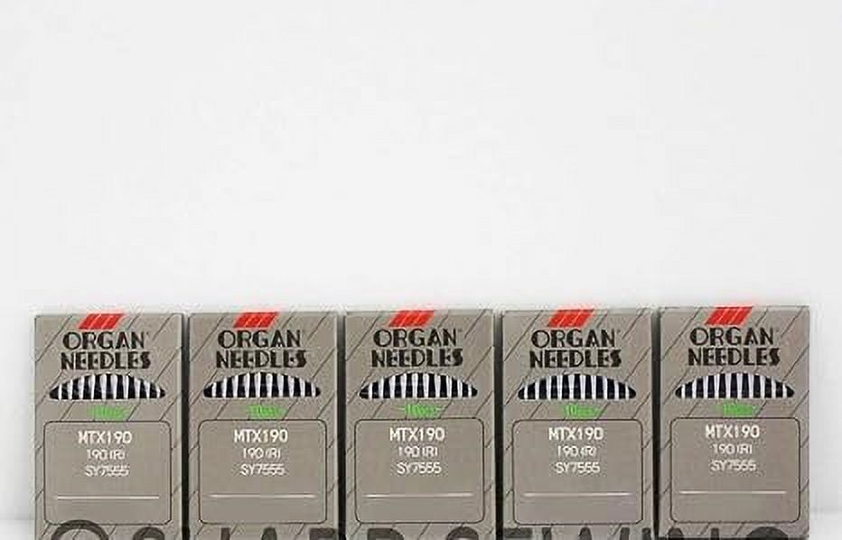Teamwork 50 Organ #24 190R, MTX190 Sewing Machine Needles for PFAFF, Adler