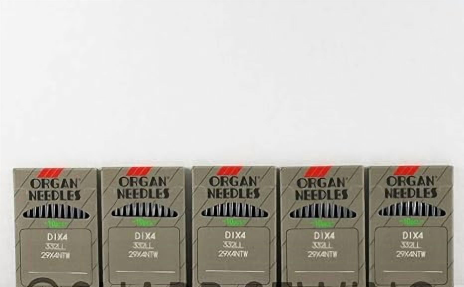 Teamwork 50 Organ 29X4#23 Leather Point Sewing Needles Compatible with Singer 29K 29-4 29U 332LR 332LL