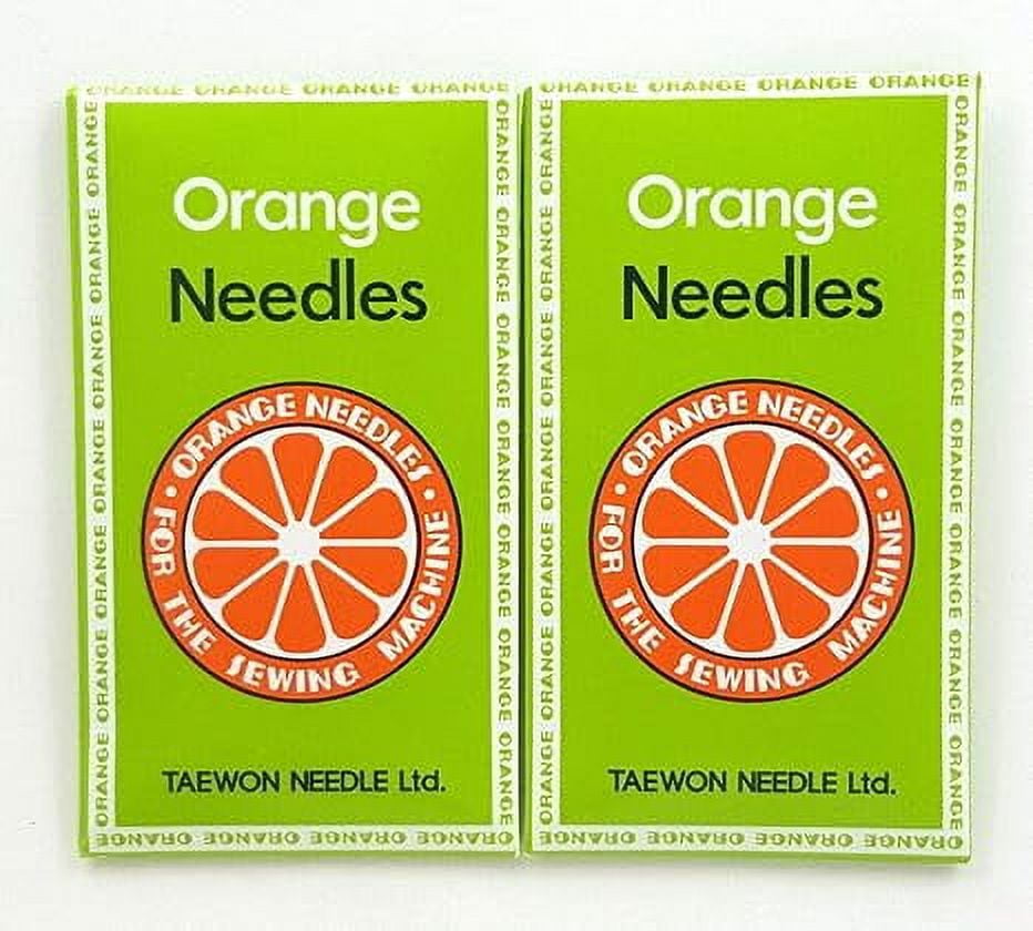 Teamwork 50 Organ Titanium #12 15X1 HAX1 15X1PD Flat Shank Home Universal Sewing Needle
