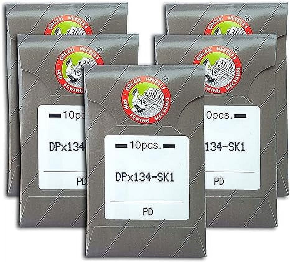 Teamwork 50 Organ Titanium Longarm Quilting Needles 134MR Same as 135X5SK1 / DPX134-SK1 / 135X5MR ~ Multiple Sizes! (MR 4.75 (125/20)