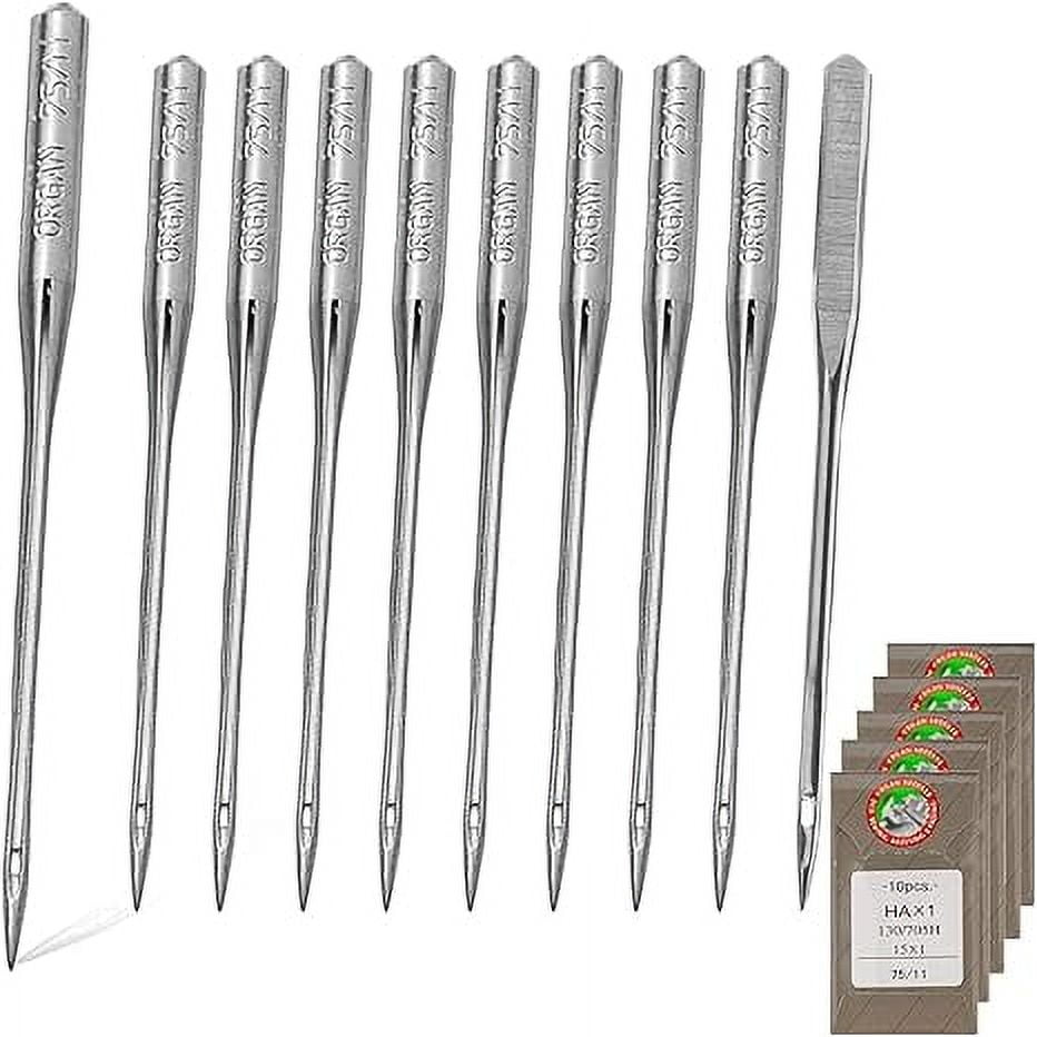 50 Pcs Embroidery Sewing Needles For Brother