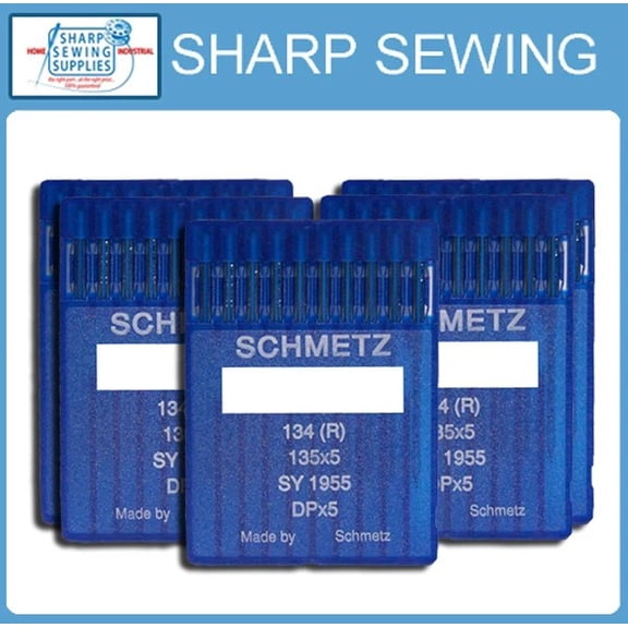 Teamwork 50 SCHMETZ 135X7 14/90 LOCKSTITCH NEEDLES 135X5, DPX5, 134 (R)