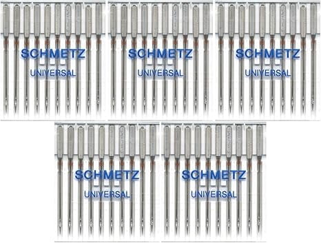 Teamwork 50 Schmetz Universal Sewing Machine Needles 130/705H 15x1H Size 65/9