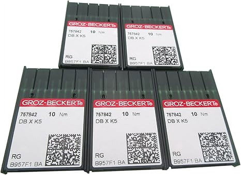 100 Aiguilles Groz Beckert DBXK5 Pour Machine à Broder Industrielle Tajima Barudan