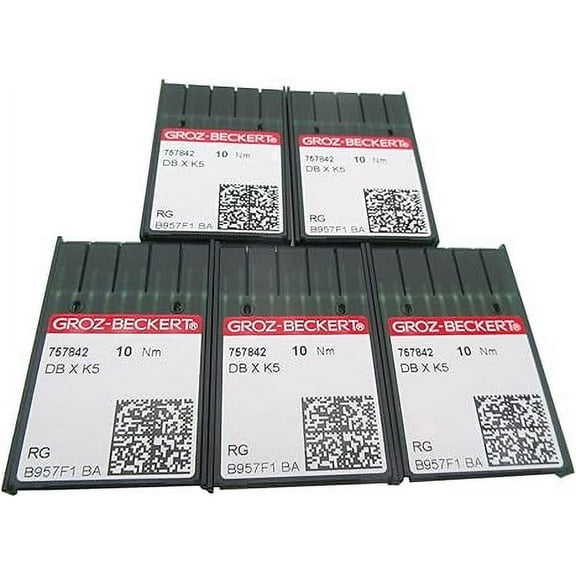 Teamwork 50PCS Groz Beckert DBXK5 Industrial Embroidery Machine Needles in Compatible with/Replacement for Tajima Barudan SWF (80/12)