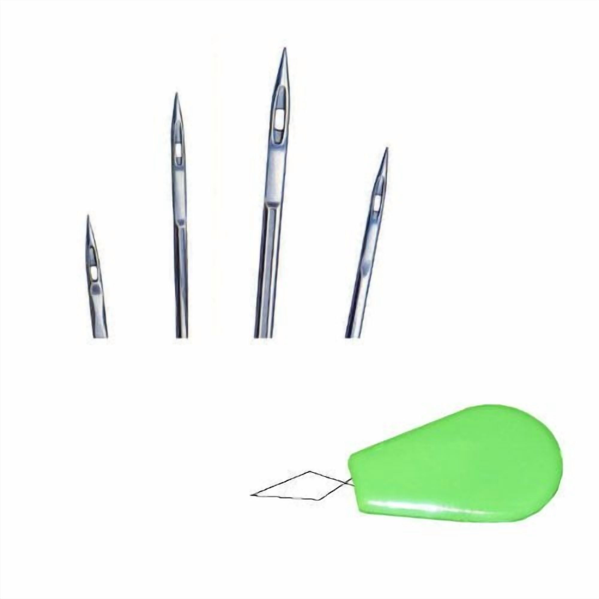 Teamwork 50pcs Size 16 18 20 21 23 Organ 135x16 Triangle Leather Point Industrial Sewing Machine Needle + Threader