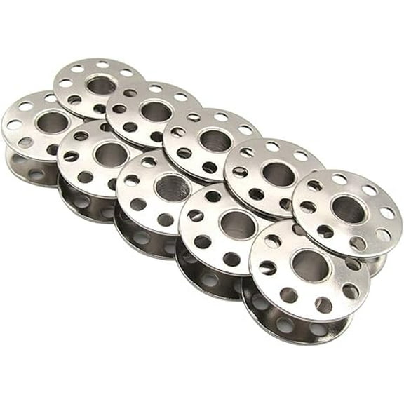 Teamwork - #B9117-012-000W=270010W Industrial Sewing Machine Steel BOBBINS Compatible with/Replacement for JUKI CONSEW Brother (10PCS)