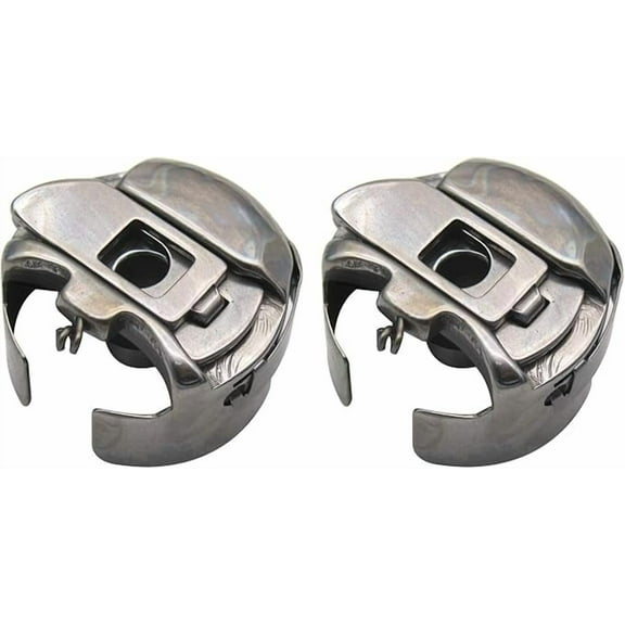 Teamwork - # BC-DBZ(3)-NBL Small L Size Pigtail Embroidery Bobbin Cases Compatible with/Replacement for Barudan Melco SWF Tajima Ricoma MT-1501(2PCS)