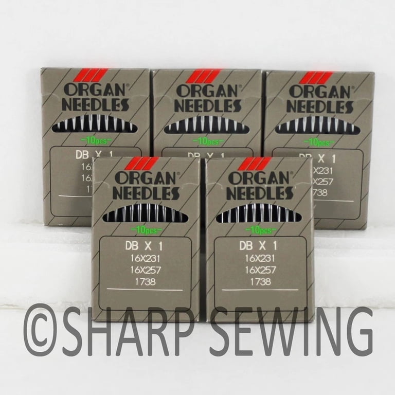 Teamwork BROTHER 500 & 600 SERIES SERGER NEEDLES 16X257 #16 (50 EA