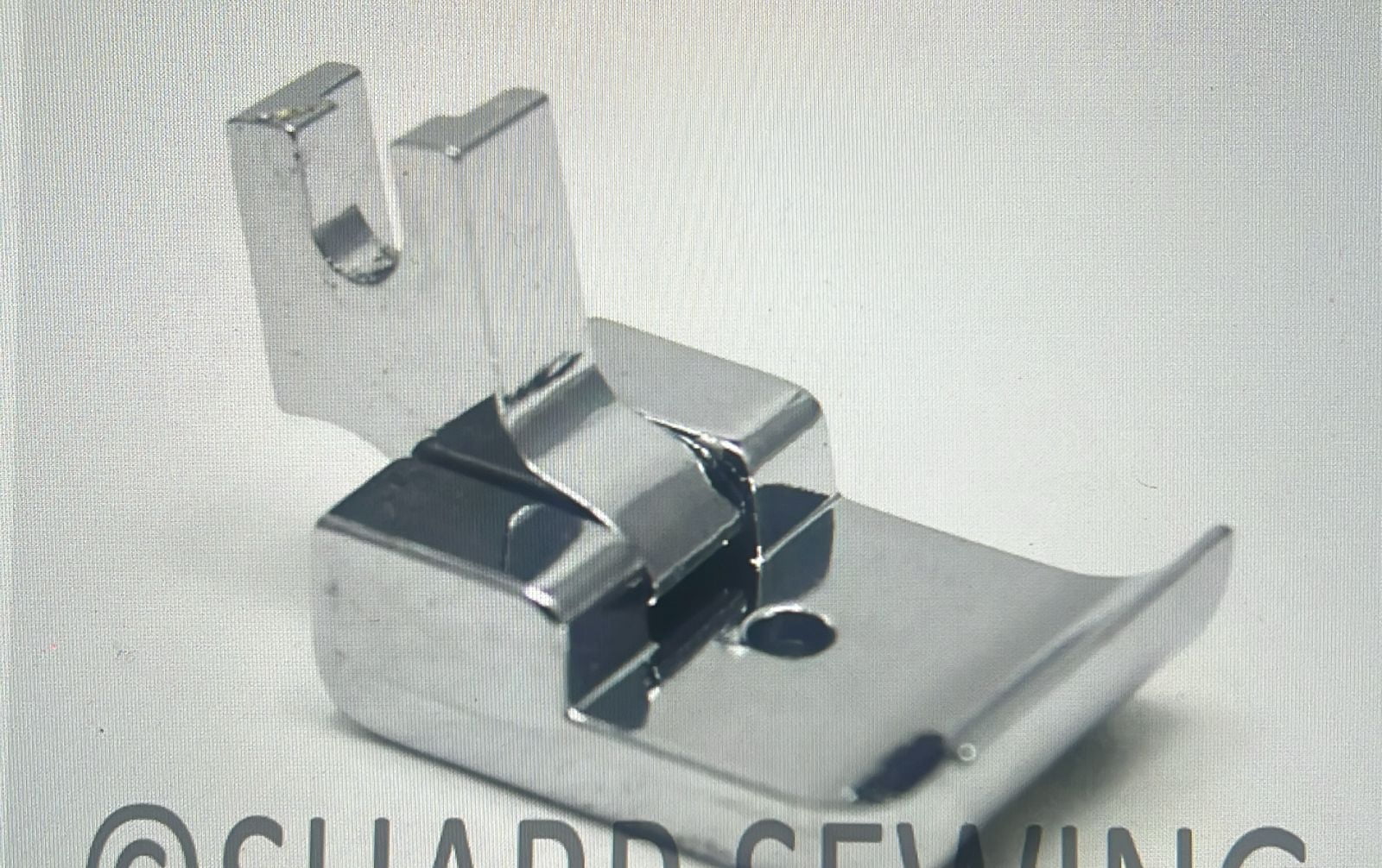 2PCS Low Shank Double Welting Foot For Sewing Machines - Fits Janome, Brother, Kenmore & More