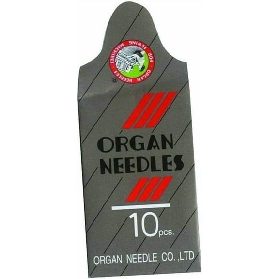 Teamwork Ball Point Sewing Machine Needles Home-use By Organ Needles (10 Needles/pack), Select Size (Size 75 / 11 Ball Point)