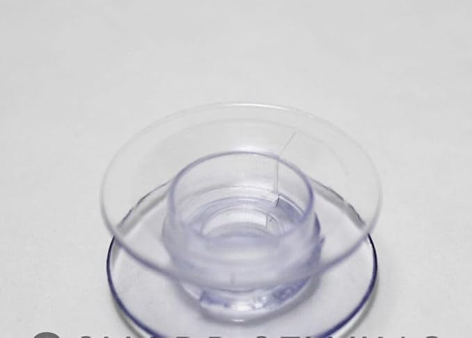 Evernice Lot De 30 Bobines Concaves Transparentes Avec Boîte Pour