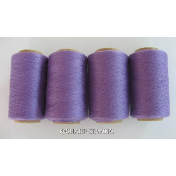 Teamwork CHOKE CHERRY #918 SPUN POLYESTER SERGER & QUILTING THREAD 4 TUBES 1000 YDS. EACH