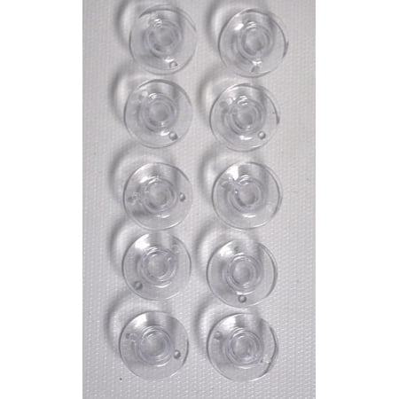 Teamwork Class 15J Plastic Bobbins Replacement For Singer 3221 Simple, 3232 Simple, 3321, 3323 Talent, 3962, 4116
