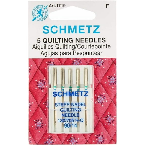 Teamwork Euro-Notions 71834 Quilt Machine Needles-Size 14/90 5/Pkg