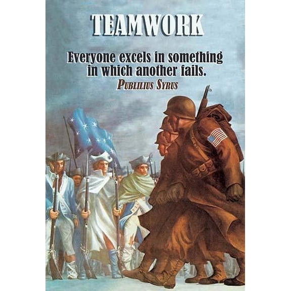 Teamwork- Fine Art Canvas Print (20" x 30")