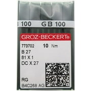 Teamwork GROZ-BECKERT Needle - 100PCS Groz Beckert DCX27 DCX1 B27 Industrial Serger Overlock Sewing Needles DCX27 10/70