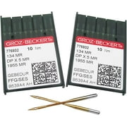 Teamwork GROZ-BECKERT Needle in -20 Groz Beckert 134MR 1955MR DPX5MR Long-Arm Quilting Machine Needles 20PCS Groz-Beckert-134MR 16/100