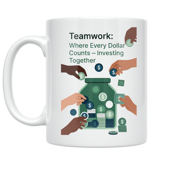 Teamwork Investment Motivation - Real Estate Enthusiast - 11 oz Ceramic Coffee Mug