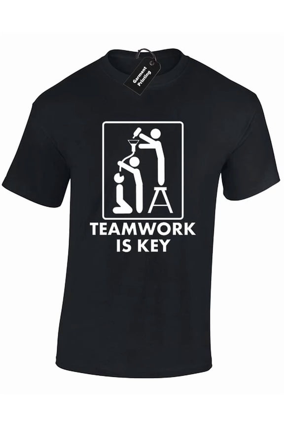 Teamwork Is Key Design Gift Brother Stag Do Boy Unisex S-5XL T-Shirt