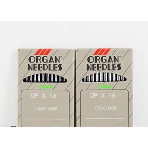 Teamwork MACOSKI Supplies for 20 Organ WEDGEPOINT Needles 22 135X16WP DPX16 fits CONSEW 227 DIY for Sewing Machines Accessories