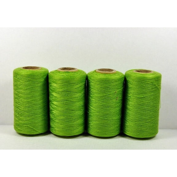 Teamwork MOSS GREEN #904 SPUN POLYESTER SERGER & QUILTING THREAD 4 TUBES 1000 YDS. EA