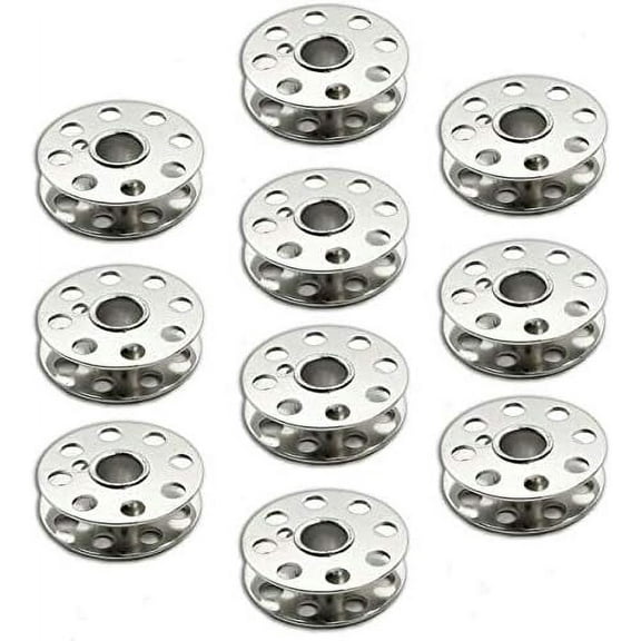 Teamwork Machine Parts Supplies for S.I.N.G.E.R, Featherweight 221 & 301 BOBBINS (10 EA.) #45785 for Sewing Machine.